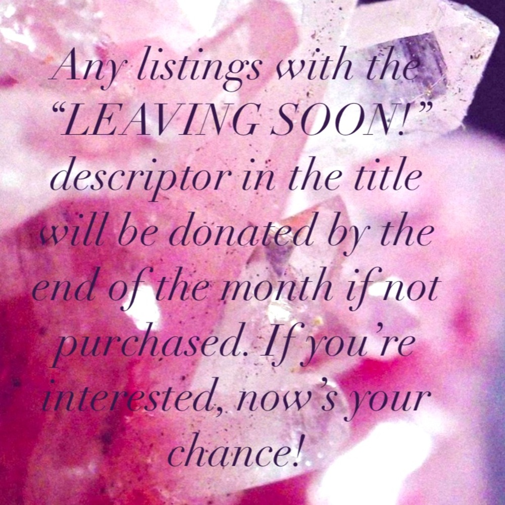 “LEAVING SOON” Listings - Last Chance!